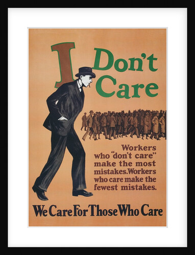 We Care for Those Who Care by Anonymous
