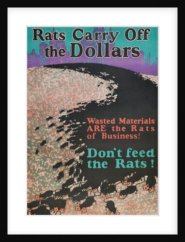Rats Carry Off the Dollars by Anonymous