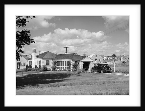New constructed subdivision in the Northeast US, ca. 1947 by Anonymous
