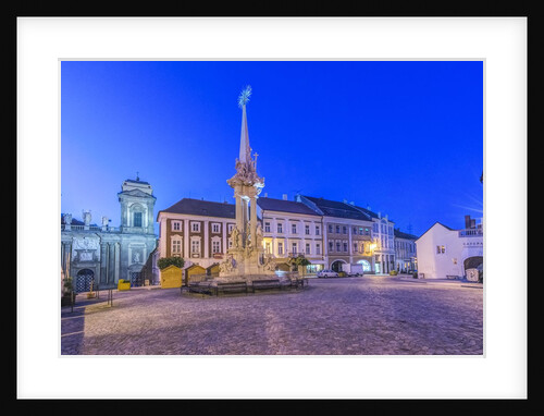 Mikulov Town Square at Dawn by Anonymous