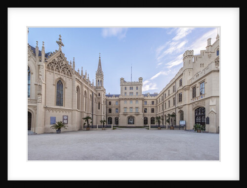 Lednice Castle by Anonymous
