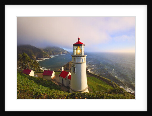 Heceta Head Lighthouse, Oregon Coast, Pacific Ocean, Pacific Northwest by Anonymous