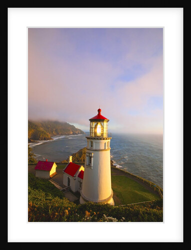 Heceta Head Lighthouse, Oregon Coast, Pacific Ocean, Pacific Northwest by Anonymous