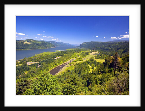 Columbia River Gorge from Crown Point, Oregon, Columbia River Gorge National Scenic Area, Oregon by Anonymous
