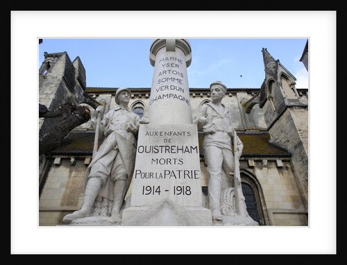 World War I memorial by Anonymous