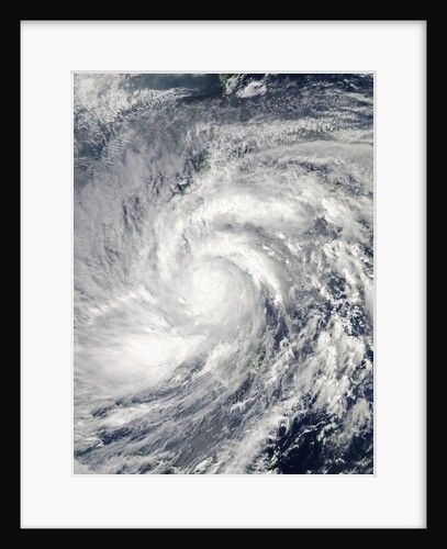 Super Typhoon Haiyan over the Phillipines by Anonymous