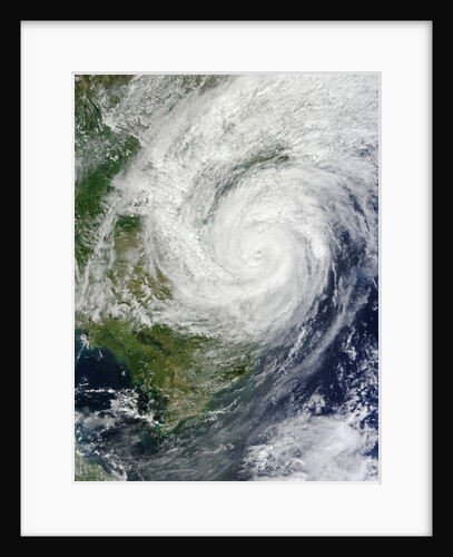 Super Typhoon Haiyan approaching Vietnam by Anonymous