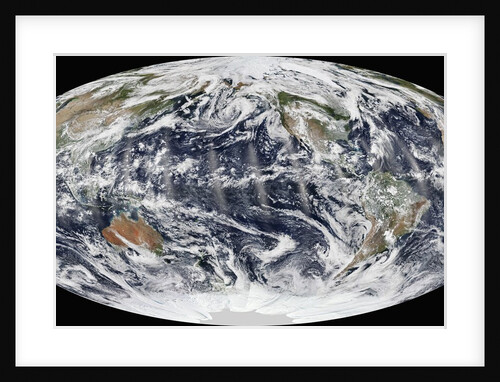 Global satellite image by Anonymous