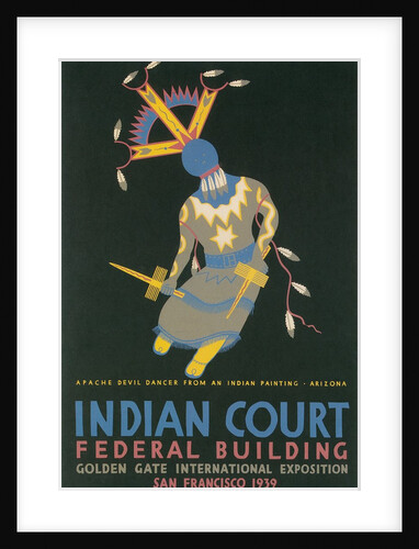 Poster of Apache Devil Dancer by Anonymous