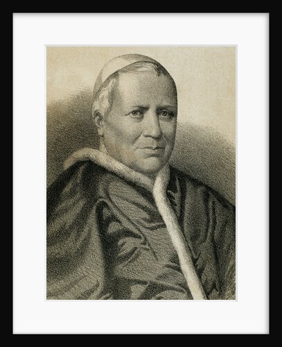 Pius IX (1792-1878). Italian pope. by Anonymous