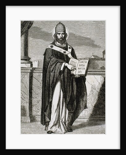 Saint Celestine I. Italian Pope from 422 until 432. by Anonymous