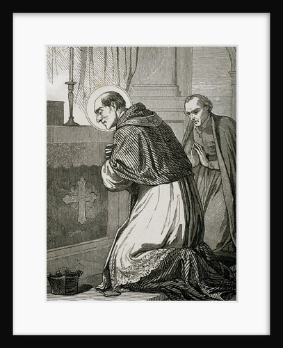 St. Charles Borromeo (1538-1584). Cardinal of the Catholic Church. by Anonymous