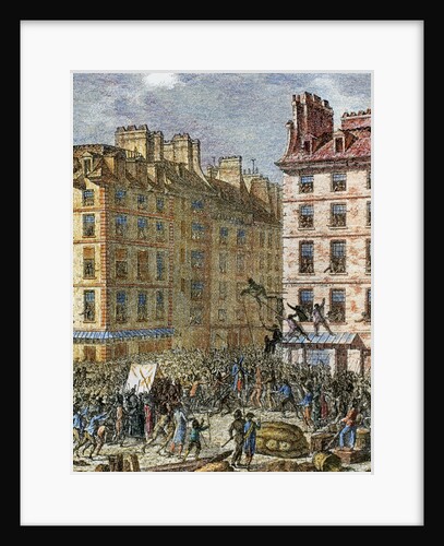 French Revolution (1789-1799). Foulon execution on 22 July 1789. by Anonymous
