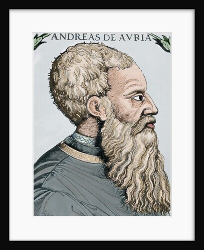 Andrea Doria (1466-1560). Italian condottiero and admiral from Genoa. by Anonymous