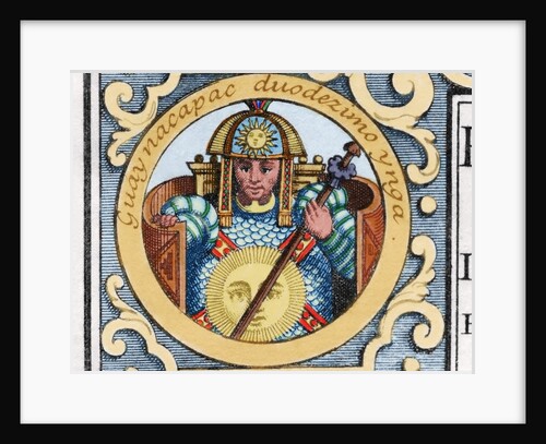 Huayna Capac (c.1465-1525). Inca emperor (1493-1525). by Anonymous