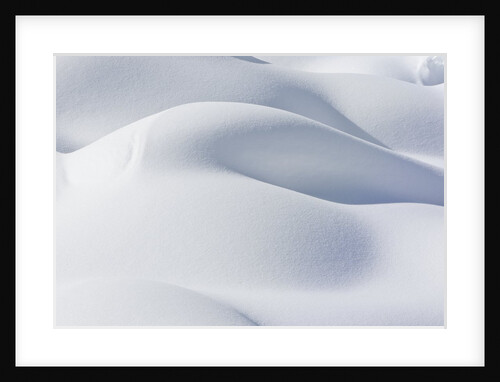 Snow Mounds by Anonymous