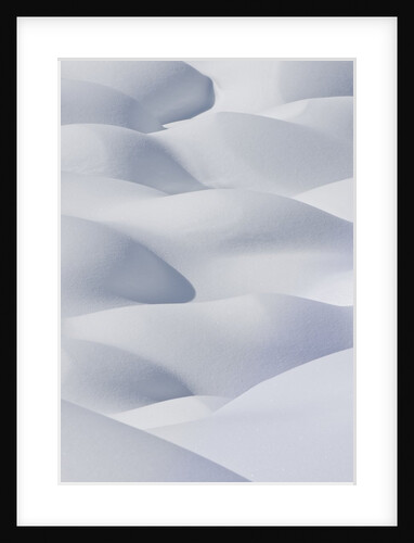 Snow Mounds by Anonymous