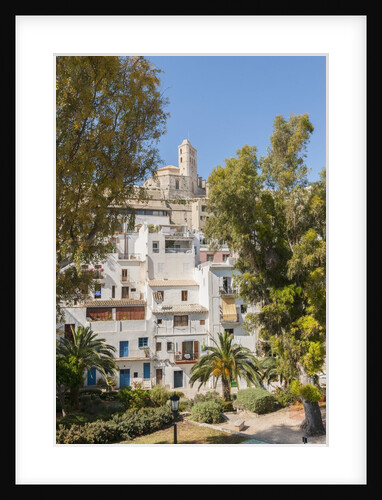 Balearic Islands - view of Dalt Vila (the old town) and the Cathedral by Anonymous