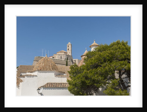 Balearic Islands - view of the old town by Anonymous