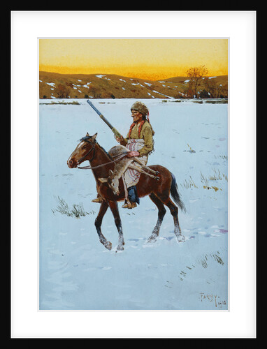 Indian Returning From the Hunt by Henry Francois Farny
