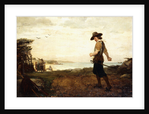 The Burial of Rose Standish by Henry Bacon