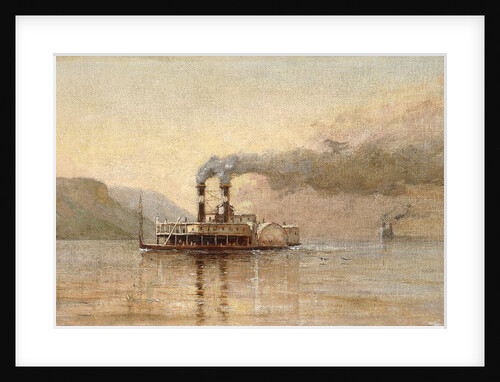 The City of Saint Paul, Dubuque by Alfred Thompson Bricher
