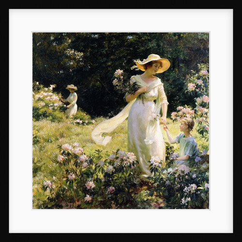 Among the Laurel Blossoms by Charles Courtney Curran