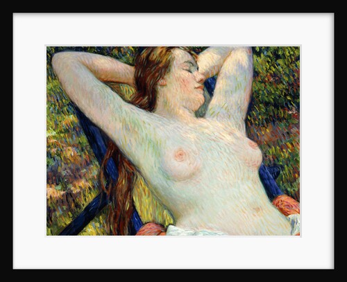 The Model's Siesta by Theo van Rysselberghe