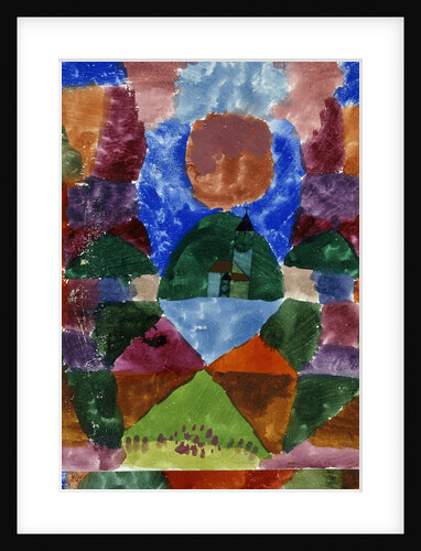 A Compressed View of Tegernsee by Paul Klee