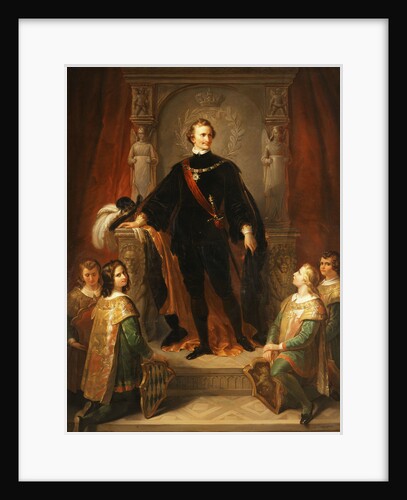 Portrait of Ludwig I, King of Bavaria by Friedrich August von Kaulbach