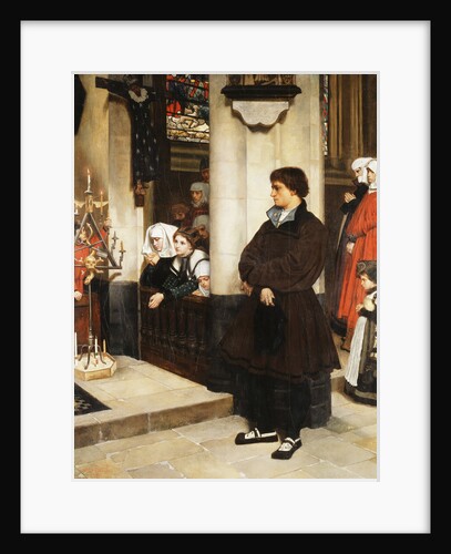 Pendant l'Office (Martin Luther's Doubts) by James Jacques Joseph Tissot