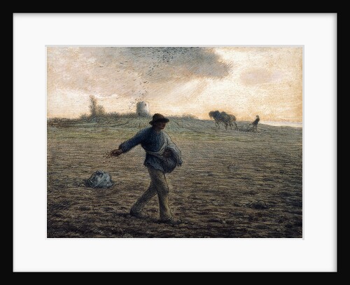 The Sower by Jean-Francois Millet