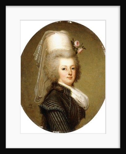 Portrait of Queen Marie Antoinette by Adolf Ulrich Wertmuller