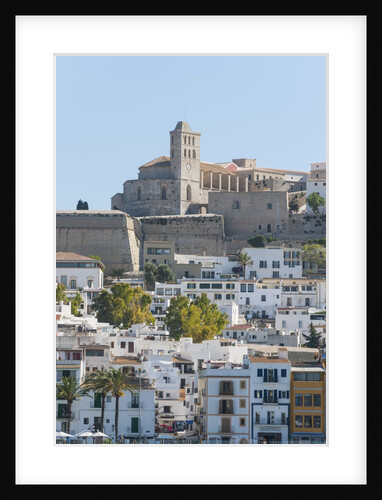 Balearic Islands - view of Dalt Vila (the old town) and the Cathedral by Anonymous