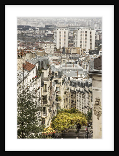 The northern part of the town from Montmartre hill by Anonymous