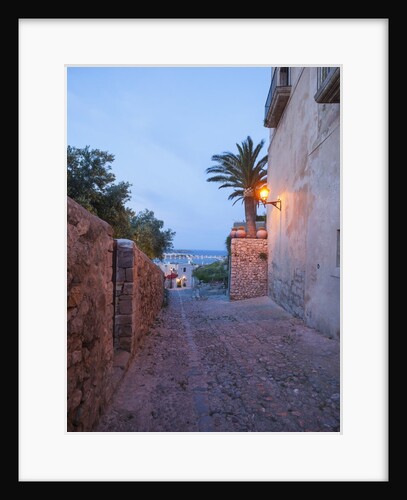 Balearic Islands - view of the old town by Anonymous