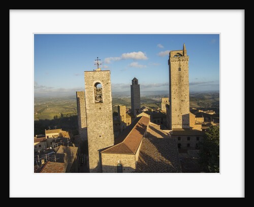 Air view of the town from West by Anonymous