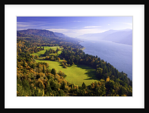 Fall colors add beauty to Cape Horn, Columbia River Gorge National Scenic Area, Washington State by Anonymous