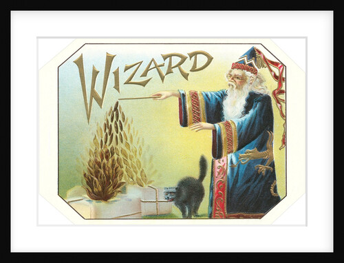 Wizard Tobacco Label by Anonymous