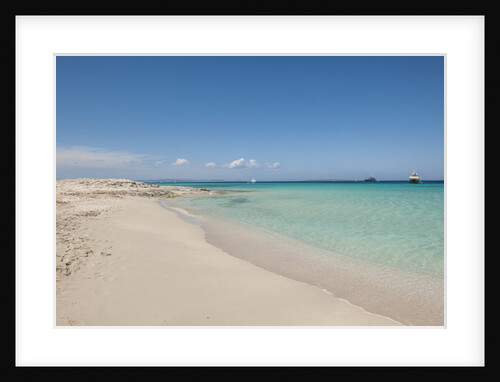 Balearic Islands - beach called 'platja de LLevant', parc des salines by Anonymous