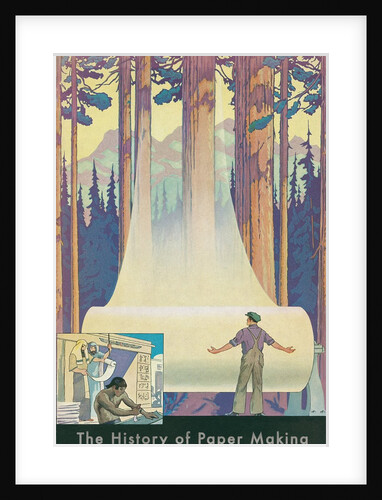 History of Paper Making, Egypt to Pine Forest by Anonymous