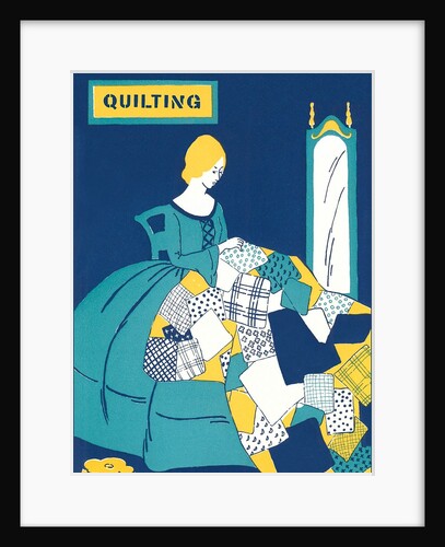 Quilting Poster by Anonymous