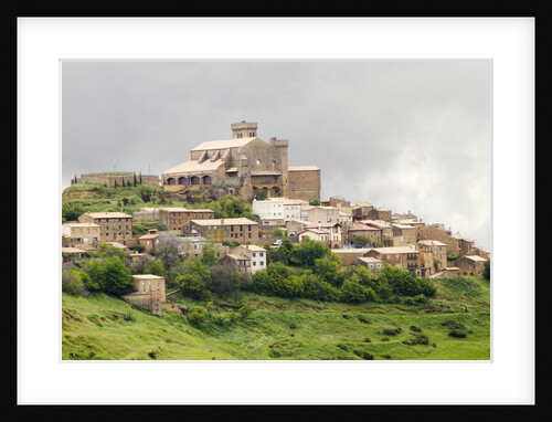 Medieval village of Ujue with Church of Santa Maria by Anonymous