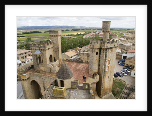 Towers and batttlements of the Royal Palace in Olite by Anonymous