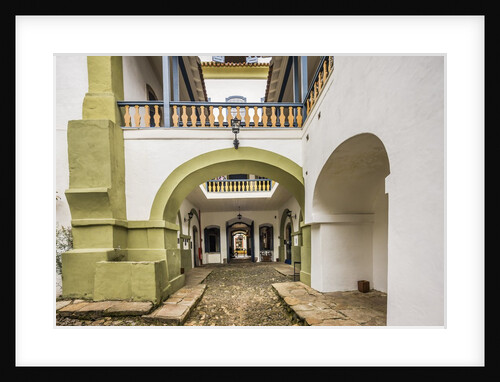 Casa dos Contos (Museum), the courtyard by Anonymous