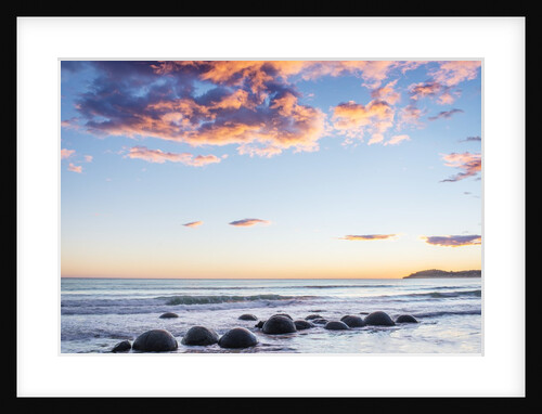 Moeraki Boulders at Dawn by Anonymous