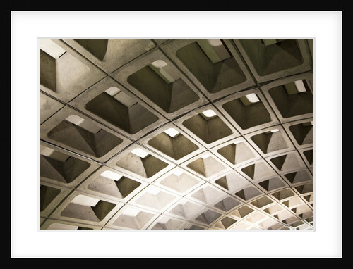Washington DC Metrorail cheesecake roof by Anonymous