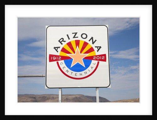 Welcome to Arizona road sign by Anonymous