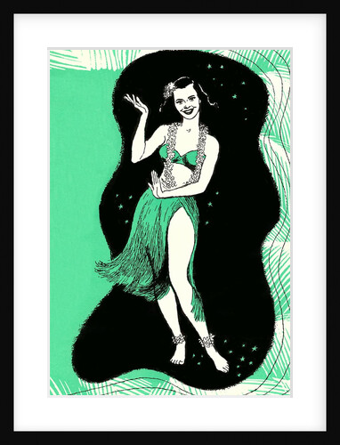 Hula Girl by Anonymous