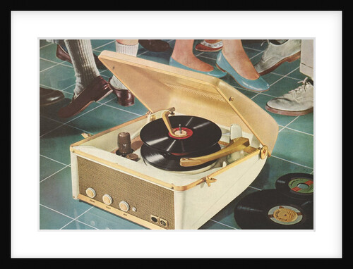 Portable Record Player by Anonymous